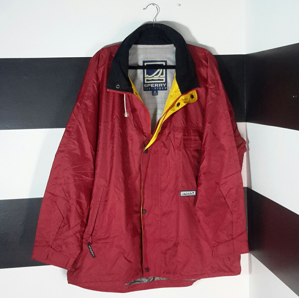SPERRY Men's Vented Windbreaker Jacket XXL